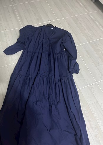 Lacivert elbise 42 44 beden