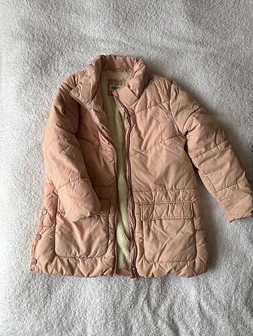 H&M H&M 7 yaş içi kürklü uzun mont kaban