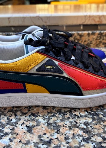 Puma Renkli Platform Topuklu 38 Spor Ayakkabı