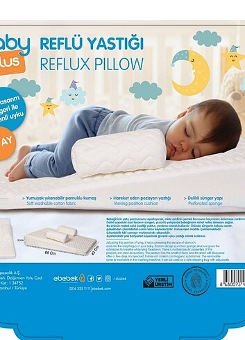  Beden Baby plus reflü yatağı