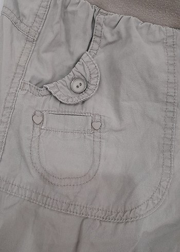 Kız çocuk Bej  renkte kapri - Görsel 2