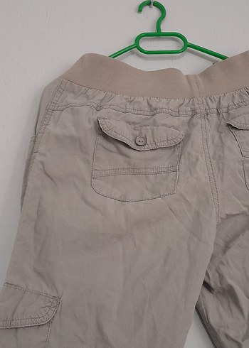 Kız çocuk Bej  renkte kapri - Görsel 5