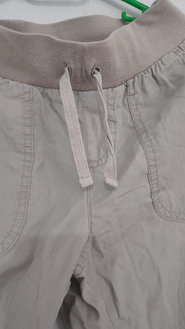 Kız çocuk Bej  renkte kapri - Görsel 3