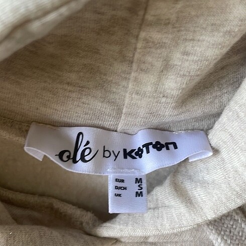 m Beden Koton kadın sweatshirt