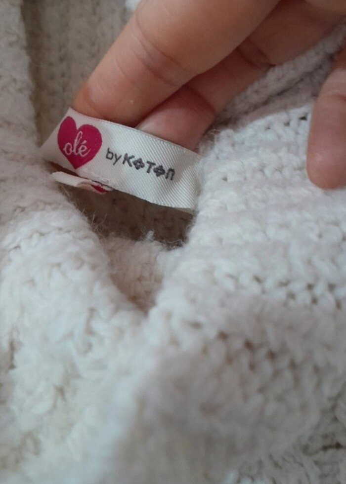 Kazak krem rengi - Görsel 2