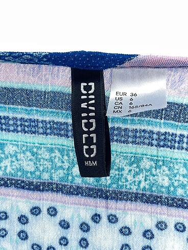 36 Beden çeşitli Renk H&M Kısa Elbise %70 İndirimli.