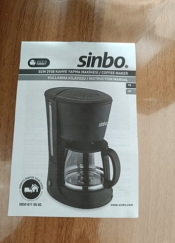 Sinbo Kahve makinesi