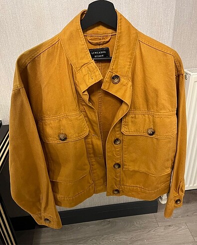 LC Waikiki LCW hardal rengi 38 beden ceket