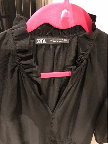 Zara Balon kol elbise