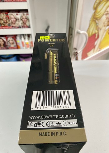 Powertec Altın Renk Tıraş Makinesi - Görsel 3