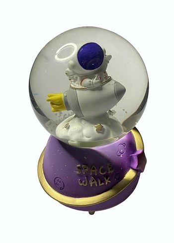 Space Walk Işıklı Kar Küresi - Görsel 3