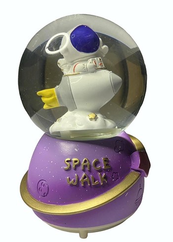 Space Walk Işıklı Kar Küresi - Görsel 4