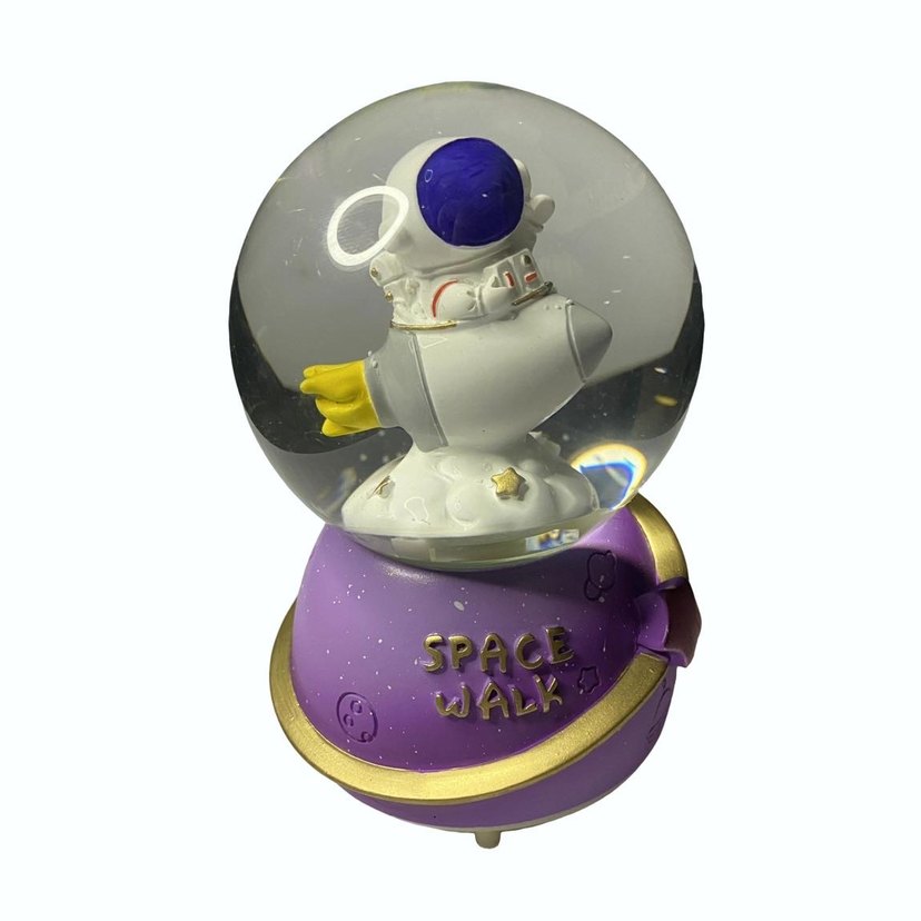 Space Walk Işıklı Kar Küresi - Görsel 2