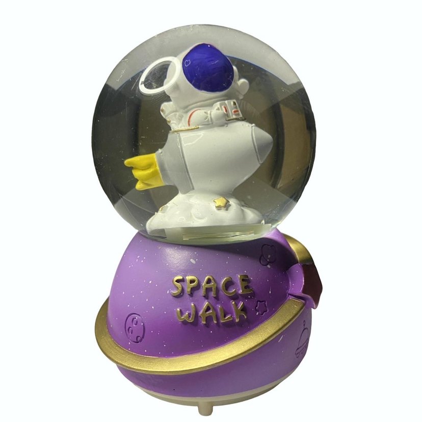 Space Walk Işıklı Kar Küresi - Görsel 4