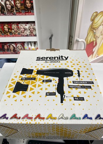 Serenity S-3500 Saç Kurutma Makinesi - Görsel 3