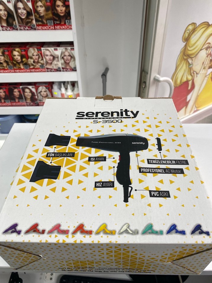 Serenity S-3500 Saç Kurutma Makinesi - Görsel 3
