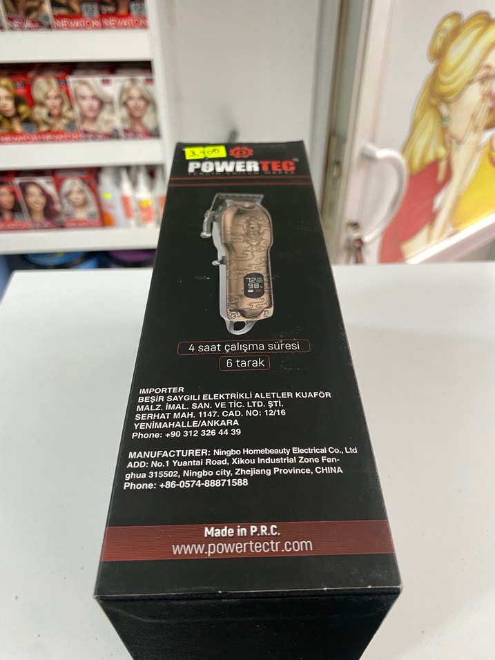 Sıfır Powertec Tıraş Makinesi - Görsel 3