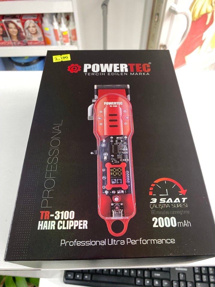 Sıfır Powertec Tıraş  Makinesi - Görsel 2