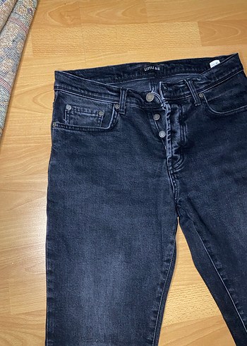 Erk Siyah Denim Regular Fit Jean - Görsel 2