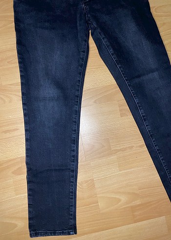 Erk Siyah Denim Regular Fit Jean - Görsel 4