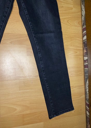 Erk Siyah Denim Regular Fit Jean - Görsel 5
