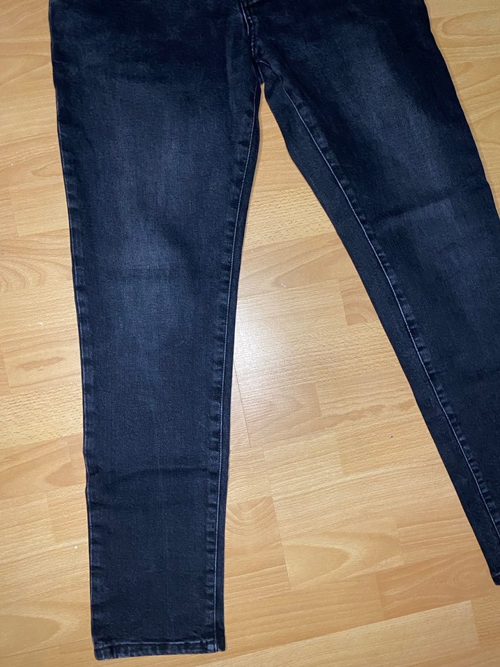 Erk Siyah Denim Regular Fit Jean - Görsel 4