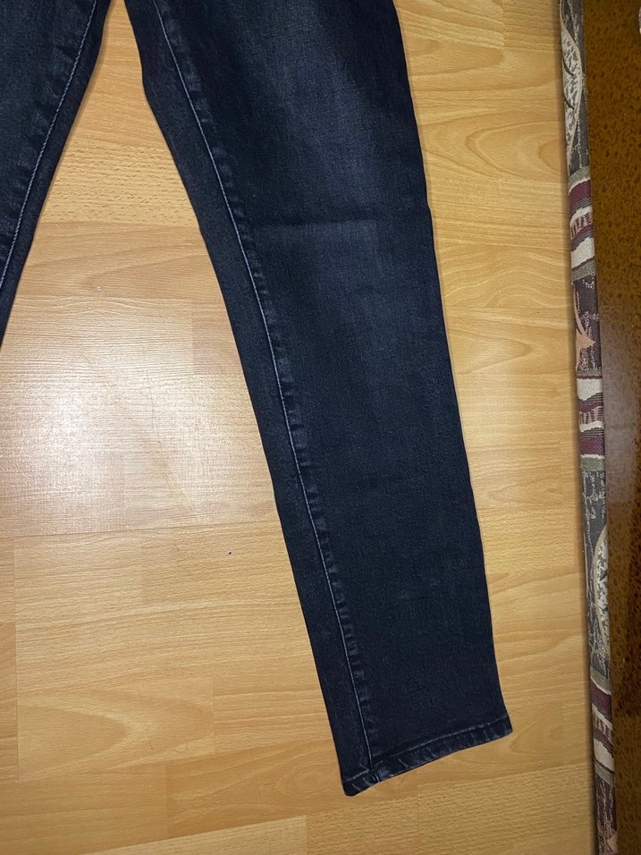 Erk Siyah Denim Regular Fit Jean - Görsel 5