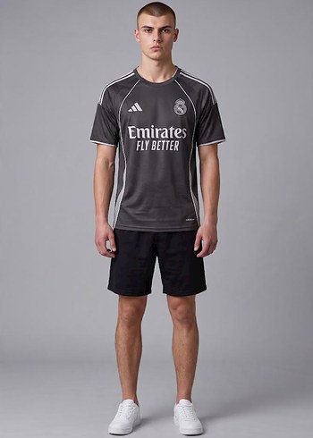 Adidas Real Madrid Antrasit Futbol Formasi