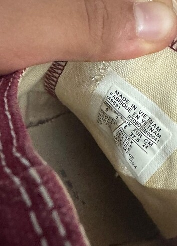 37,5 Beden Converse