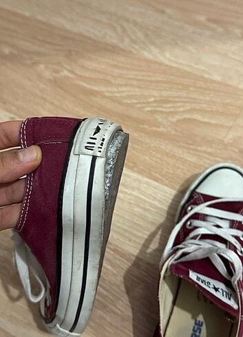 37,5 Beden bordo Renk Converse
