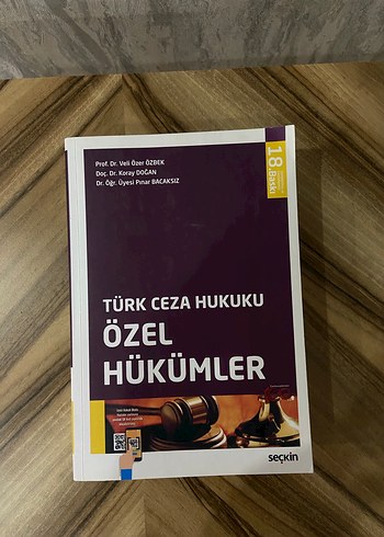 Ceza Hukuku Özel Hükümler Veli Özer Özbek