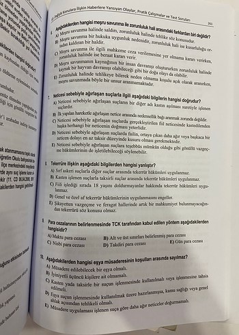 Beden Ceza Hukuku Genel Hükümler Pratik Çalışma Kitabı I