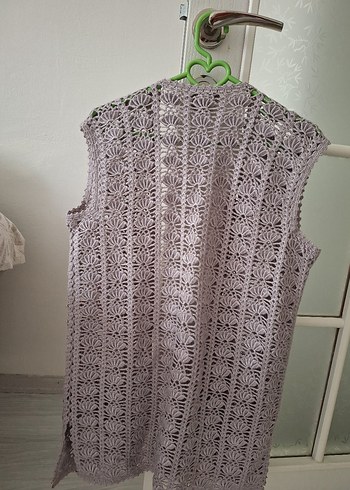 m Beden el Örgü Bohem Uzun Yelek modelleri