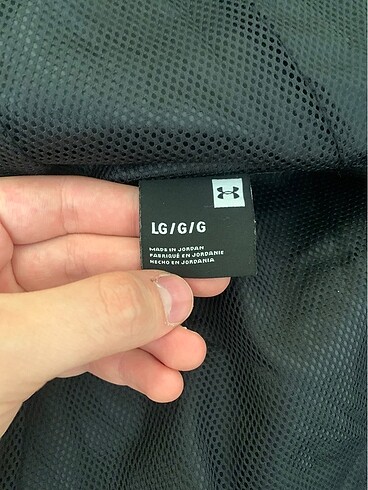 l Beden siyah Renk Under armor rüzgarlık ceket