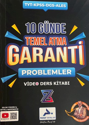 10 Günde Temel Atma Garantili Problemler - Video Ders Kitabı