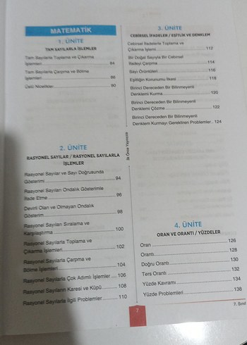 7. Sınıf Tüm Dersler Soru Bankası - Görsel 3