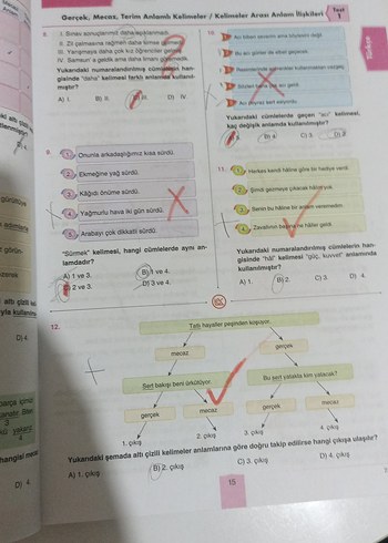 7. Sınıf Tüm Dersler Soru Bankası - Görsel 5