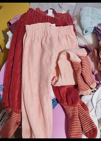 LC Waikiki Lcw patikli tayt ikiz için iki renk