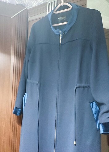 xl Beden lacivert Renk Armine pardesü kap 42