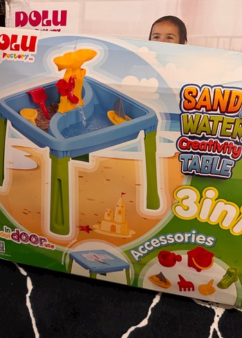 Beyaz Unicorn Sallanan At Oyuncak ve Aktıve masası  DOLU OYUNCAK - Görsel 4