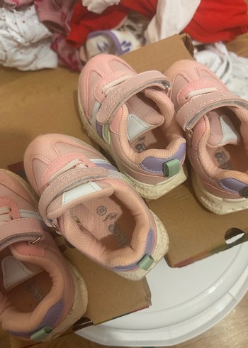 Vicco 22 Kız Çocuk Pembe Cırtlı Spor Ayakkabı - Görsel 7