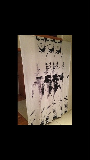 Beden Triple Elvis Presley Kumaş Pano, Andy Warhol Baskısı 1. Model