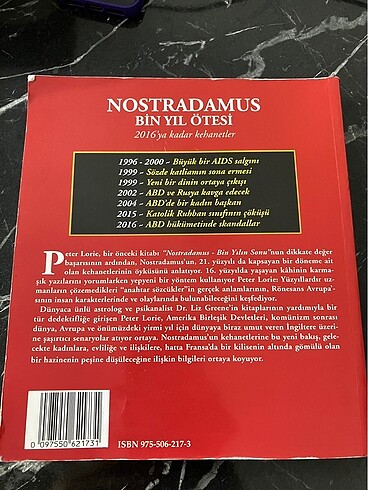 Beden Nostradamus, Bin Yıl Ötesi, 2016'ya Kadar Kehanetler / Petre Lor