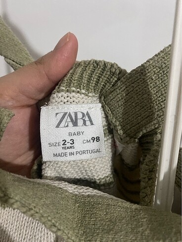 24-36 Ay Beden Zara salopet tulum