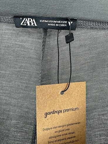 m Beden çeşitli Renk Zara Kumaş Pantolon %70 İndirimli.