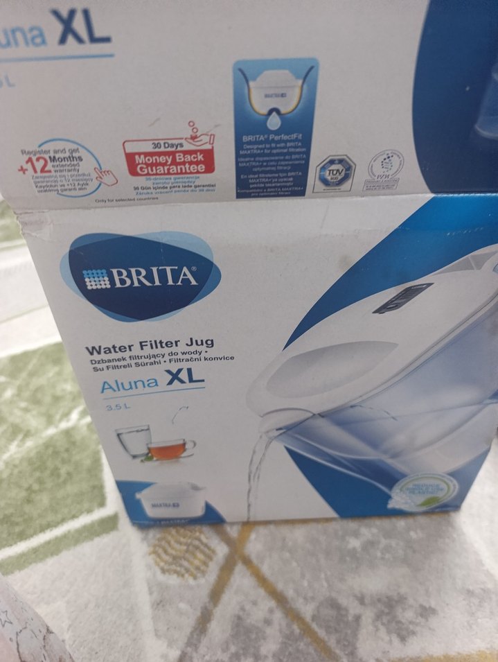 Beyaz XL Brita Sürahi ve Filtre - Görsel 4