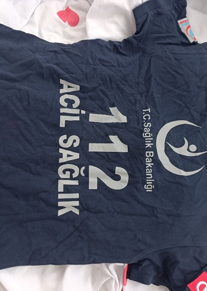 s beden 112 tişört - Görsel 2