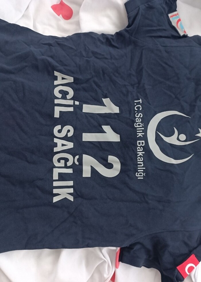 s beden 112 tişört - Görsel 5