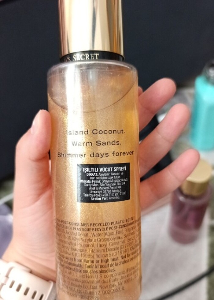 Victoria secret coconut passion simli vücut spreyi - Görsel 3