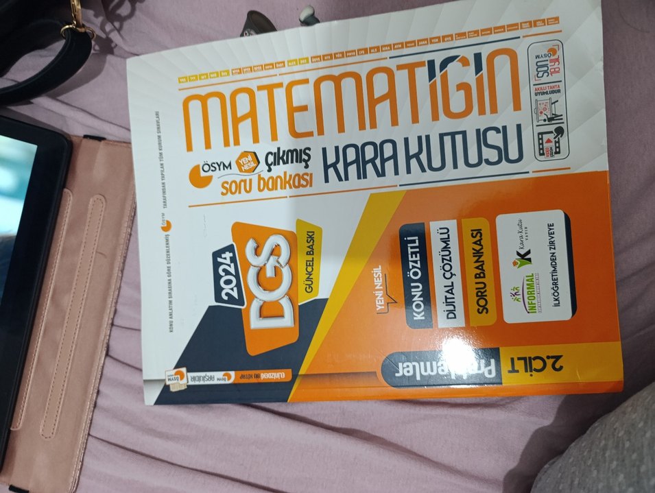 DGS matematik kitabı 1 ve 2. cilt - Görsel 3